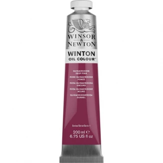 Winsor & Newton 200ml Winton Oil Quinacridone Deep Pink