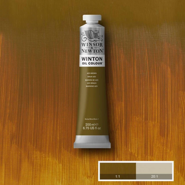 Winsor & Newton 200ml Winton Oil Azo Brown