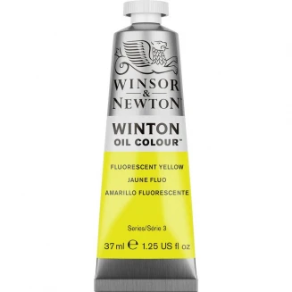 Winsor & Newton 37ml Winton Oil S3 Fluo Yellow