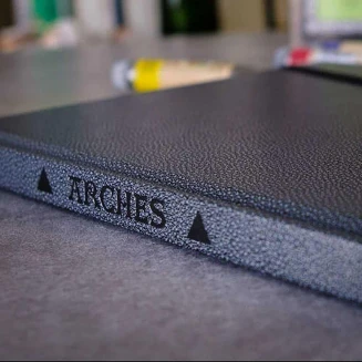 Arches Μπλοκ Ακουαρέλας Art Journal Cold Pressed (Λεπτόκοκκο) 185gr, 21x21 cm 24 φύλλων