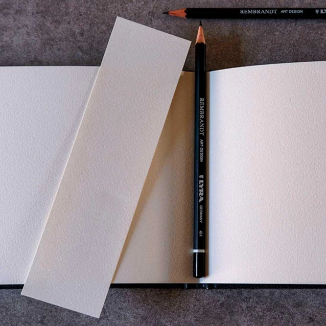 Arches Μπλοκ Ακουαρέλας Art Journal Hot Pressed (Satine) 185gr, 21x27,9 cm 24 φύλλων