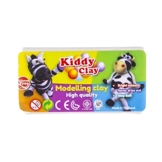 Nara Kiddy Clay Πλαστελίνη Λευκή 250gr