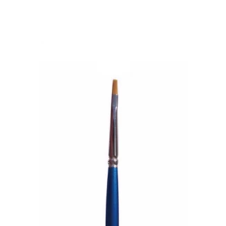 Art & Hobby Πινέλo Συνθετικό Πλακέ με Μακριά Λαβή 2600B No.01