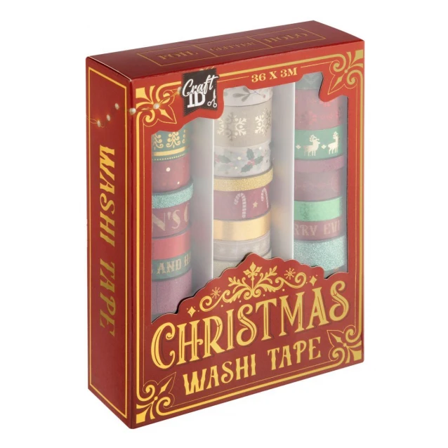 Craft ID 36 Χριστουγεννιάτικα Washi Tapes 3m Classic