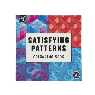 Craft ID Anti-Stress Colouring Book 24 Σχέδια 20x20cm 250gr Patterns 1