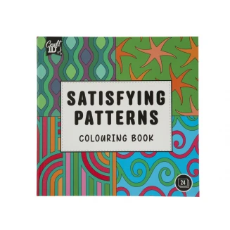 Craft ID Anti-Stress Colouring Book 24 Σχέδια 20x20cm 250gr Patterns 2