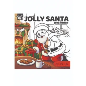 Craft ID Anti-Stress Colouring Book 20 Σχέδια 20x20cm 44 σελίδες 120gsm Jolly Santa