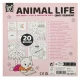 Craft ID Anti-Stress Colouring Book 20 Σχέδια 20x20cm 44 σελίδες Animal Life