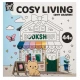 Craft ID Anti-Stress Colouring Book 20 Σχέδια 20x20cm 44 σελίδες Cosy Living
