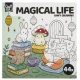 Craft ID Anti-Stress Colouring Book 20 Σχέδια 20x20cm 44 σελίδες Magical Life