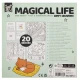 Craft ID Anti-Stress Colouring Book 20 Σχέδια 20x20cm 44 σελίδες Magical Life