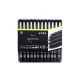 Superior Micro-line 12 Μαύρα Μαρκαδοράκια Σχεδίου Waterproof