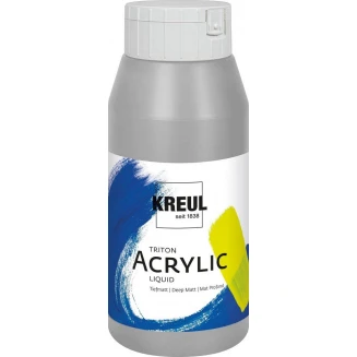 Kreul 750ml Triton Acrylic Liquid Silver