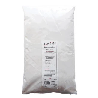 Craftistico 5kg Σκόνη Πορσελάνης Extra White