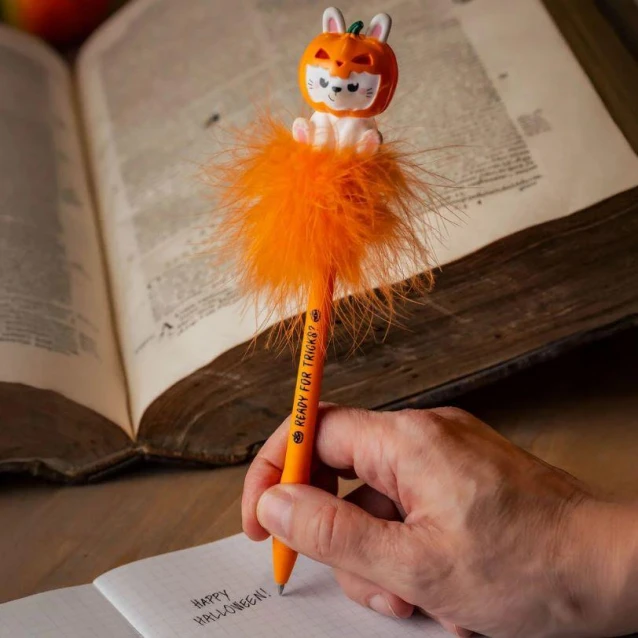 Legami Halloween 2026 Writing Is Magic Φωτιζόμενο Στυλό Gel Bunny Pumpkin 0,7mm